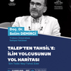 Seminerler: "Talep'ten Tahsil'e: İlim Yolcusunun Yol Haritası" ve "Farklı Özellikleriyle Hint Alt Kıtası Hadis Şarihleri ve Şerhleri"  