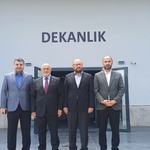 Trabzon İl Müftüsü Selami Aydın,  Dekan V. Prof. Dr. Cemil Hakyemez'e  Hayırlı Olsun Ziyaretinde Bulundu