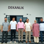 RTEÜ İlahiyat Fakültesi Yönetimi, Fakültemiz Dekanı Prof. Dr. Cemil HAKYEMEZ'e Hayırlı Olsun Ziyaretinde Bulundu