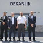 İşenali Arabayev Kırgız Devlet Üniversitesi Rektör Yardımcısı ve İlahiyat Fakültesi Dekanı Dr. Nurbek Şamraliev’den Fakültemize Ziyaret